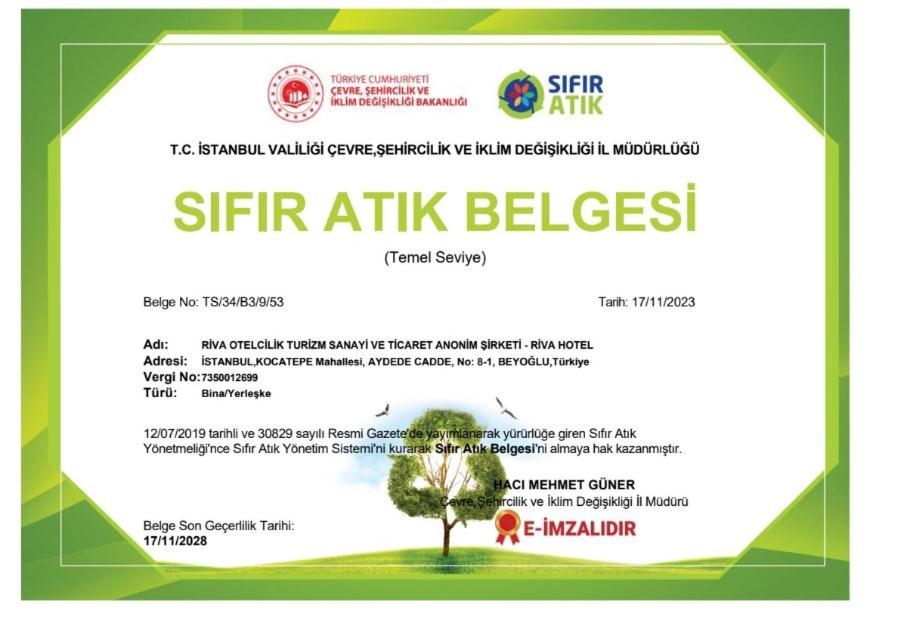 Riva Taksim Hotel Istanbul 3